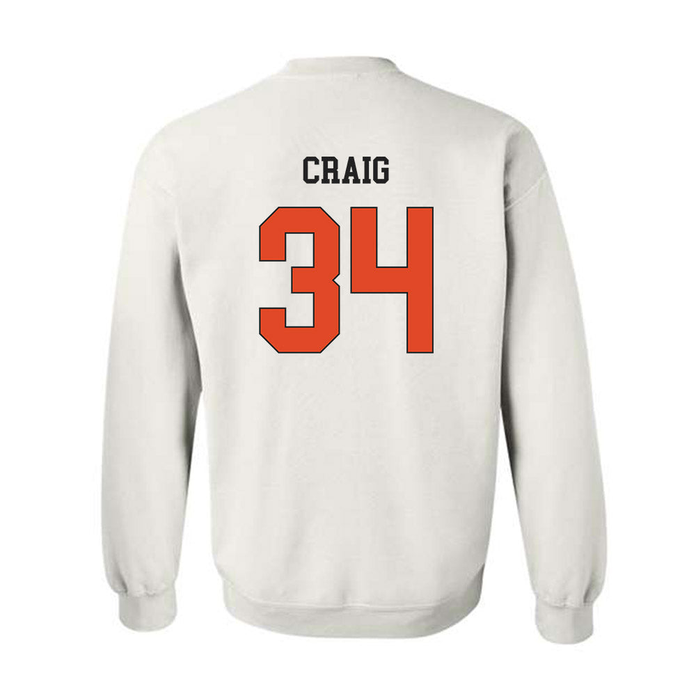 Oregon State - NCAA Football : Sean Craig - Classic Shersey Crewneck Sweatshirt-1