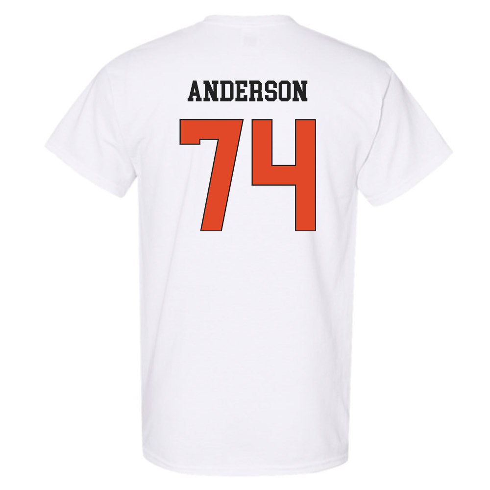 Oregon State - NCAA Football : Jacob Anderson - Classic Shersey T-Shirt-1
