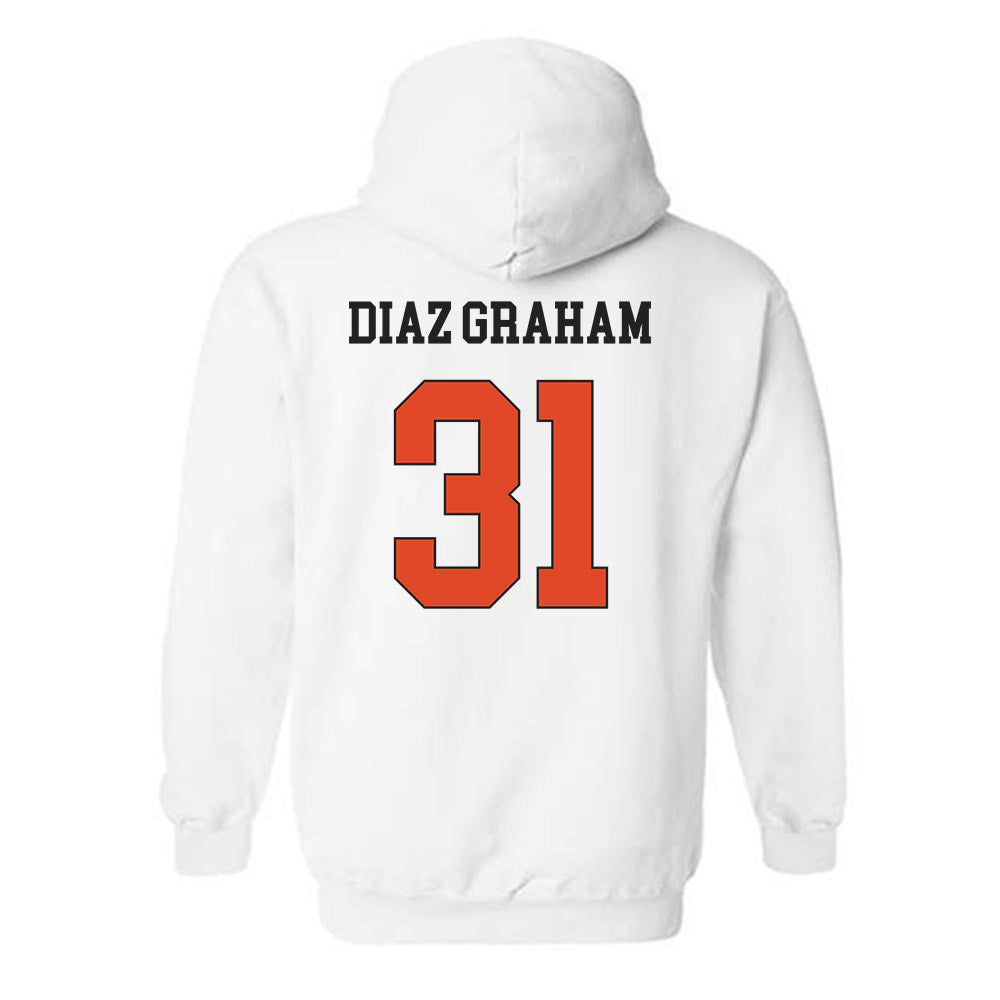 Oregon State - NCAA Men's Basketball : Jorge Diaz Graham - Classic Shersey Hooded Sweatshirt-1