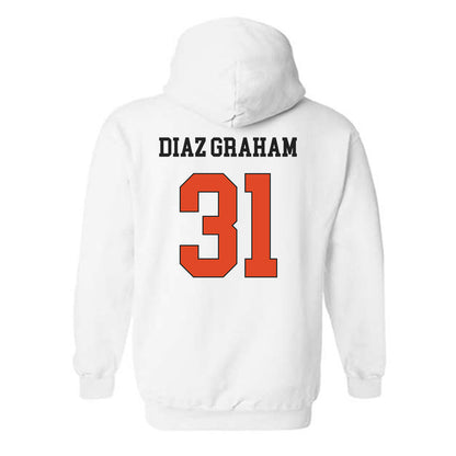 Oregon State - NCAA Men's Basketball : Jorge Diaz Graham - Classic Shersey Hooded Sweatshirt-1