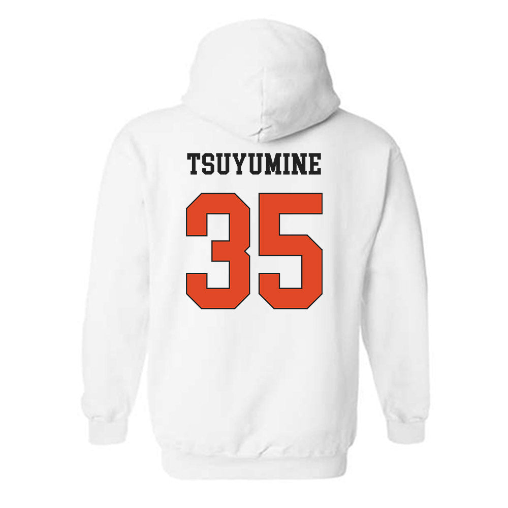 Oregon State - NCAA Football : Tetsuta Tsuyumine - Classic Shersey Hooded Sweatshirt-1