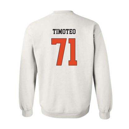 Oregon State - NCAA Football : Josiah Timoteo - Classic Shersey Crewneck Sweatshirt-1