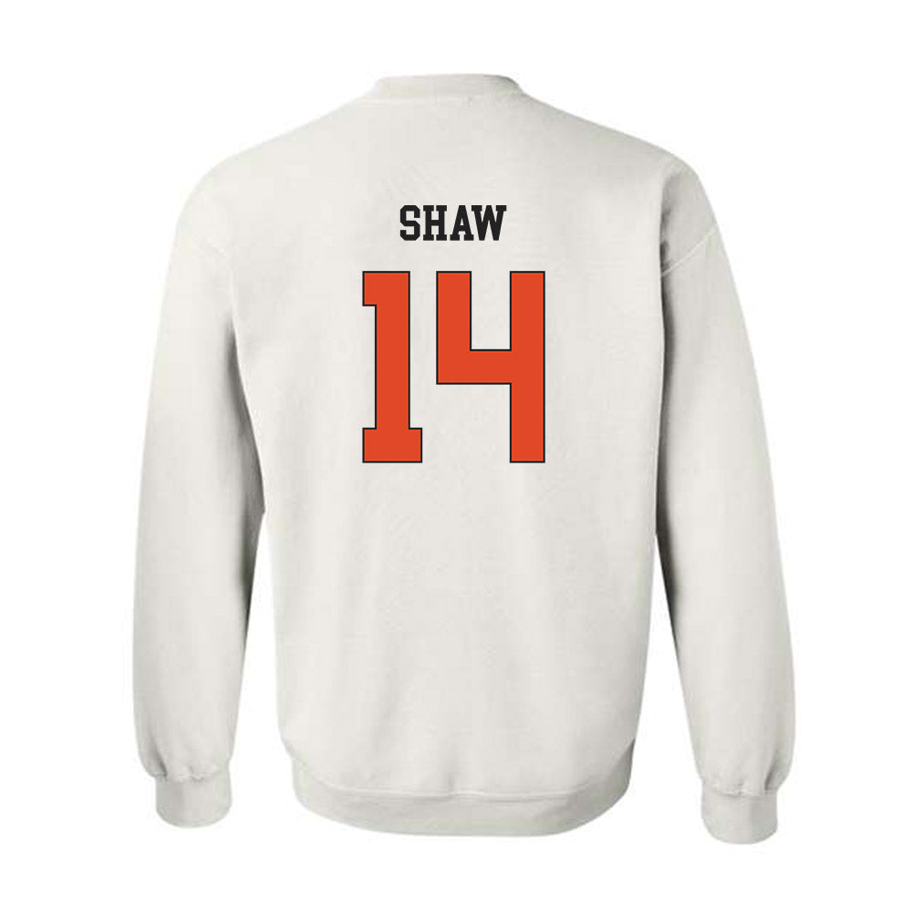 Oregon State - NCAA Football : Kord Shaw - Classic Shersey Crewneck Sweatshirt-1
