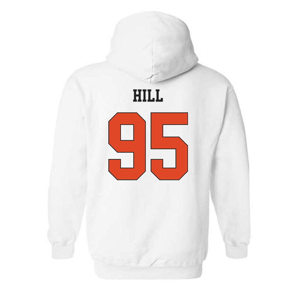 Oregon State - NCAA Football : Tygee Hill - Classic Shersey Hooded Sweatshirt-1