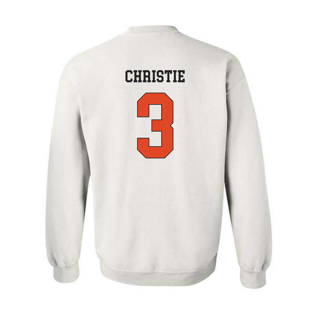 Oregon State - NCAA Men's Basketball : Malcolm Christie - Classic Shersey Crewneck Sweatshirt-1