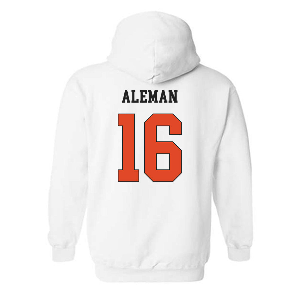Oregon State - NCAA Softball : Kimberlee Aleman - Classic Shersey Hooded Sweatshirt-1