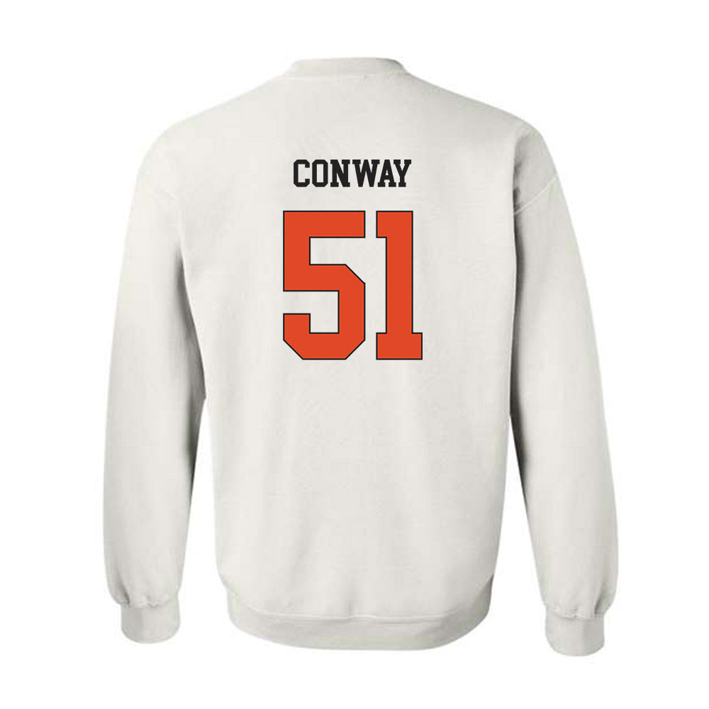 Oregon State - NCAA Football : Maddox Conway - Classic Shersey Crewneck Sweatshirt-1