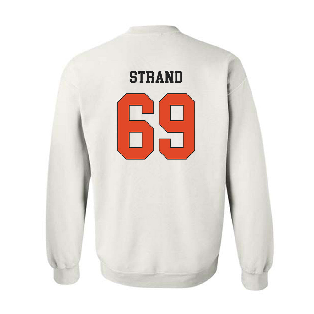 Oregon State - NCAA Football : Jacob Strand - Classic Shersey Crewneck Sweatshirt-1