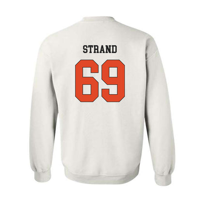 Oregon State - NCAA Football : Jacob Strand - Classic Shersey Crewneck Sweatshirt-1