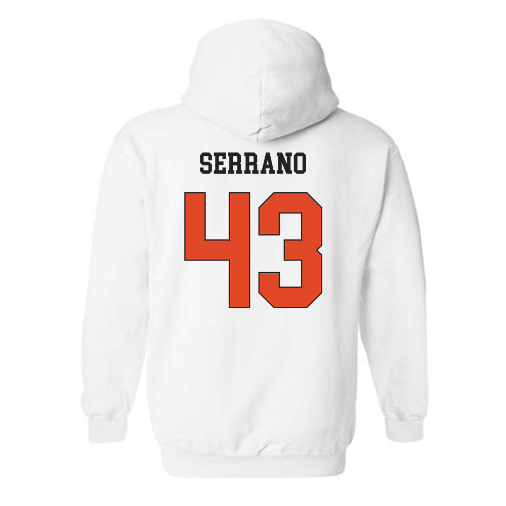 Oregon State - NCAA Baseball : Martin Serrano - Classic Shersey Hooded Sweatshirt-1