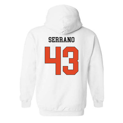 Oregon State - NCAA Baseball : Martin Serrano - Classic Shersey Hooded Sweatshirt-1