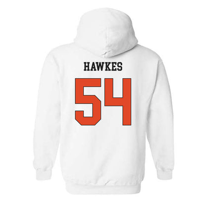 Oregon State - NCAA Football : Adam Hawkes - Classic Shersey Hooded Sweatshirt-1