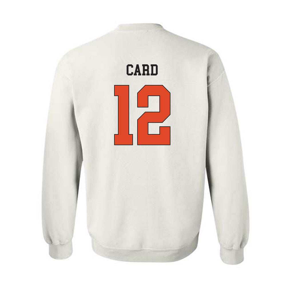 Oregon State - NCAA Football : Zachary Card - Classic Shersey Crewneck Sweatshirt-1