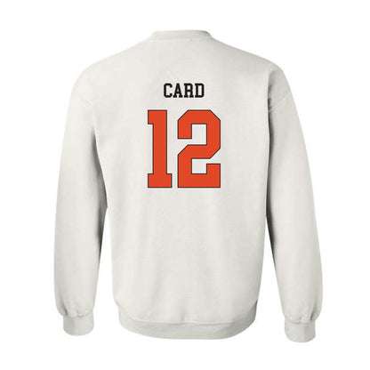 Oregon State - NCAA Football : Zachary Card - Classic Shersey Crewneck Sweatshirt-1