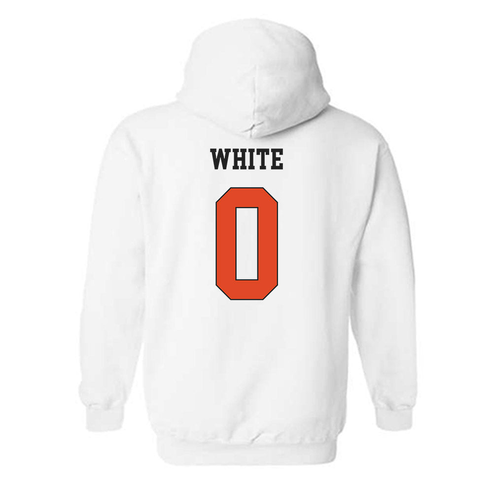 Oregon State - NCAA Men's Basketball : Desmond White - Classic Shersey Hooded Sweatshirt-1