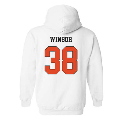 Oregon State - NCAA Football : AJ Winsor - Classic Shersey Hooded Sweatshirt-1