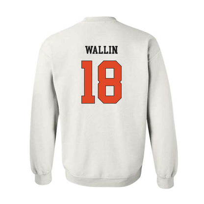 Oregon State - NCAA Football : Kai Wallin - Classic Shersey Crewneck Sweatshirt-1