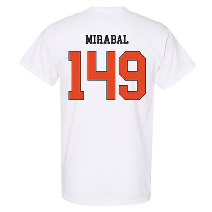 Oregon State - NCAA Wrestling : Moses Mirabal - Classic Shersey T-Shirt-1