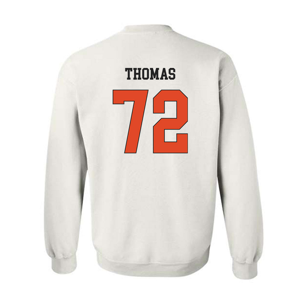 Oregon State - NCAA Football : Noah Thomas - Classic Shersey Crewneck Sweatshirt-1