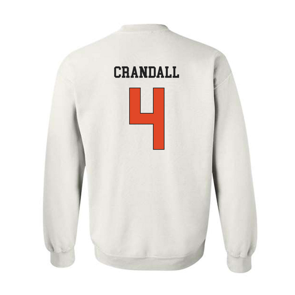 Oregon State - NCAA Football : TJ Crandall - Classic Shersey Crewneck Sweatshirt-1
