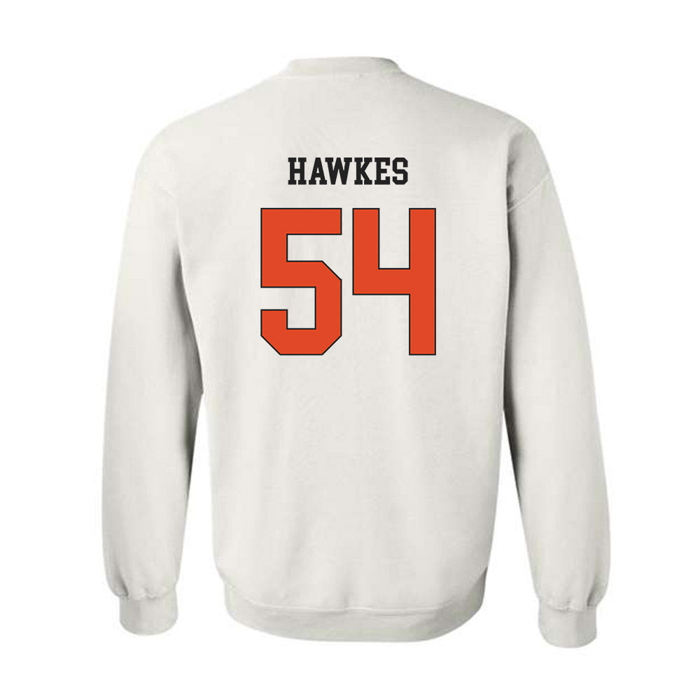 Oregon State - NCAA Football : Adam Hawkes - Classic Shersey Crewneck Sweatshirt-1