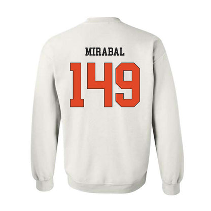 Oregon State - NCAA Wrestling : Moses Mirabal - Classic Shersey Crewneck Sweatshirt-1