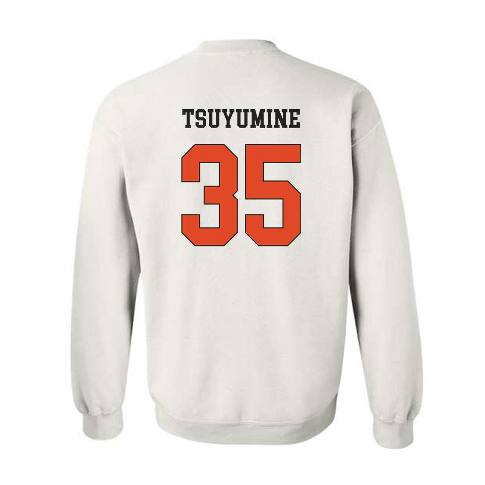 Oregon State - NCAA Football : Tetsuta Tsuyumine - Classic Shersey Crewneck Sweatshirt-1
