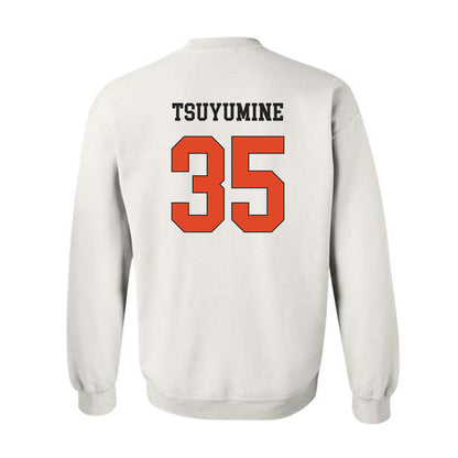 Oregon State - NCAA Football : Tetsuta Tsuyumine - Classic Shersey Crewneck Sweatshirt-1