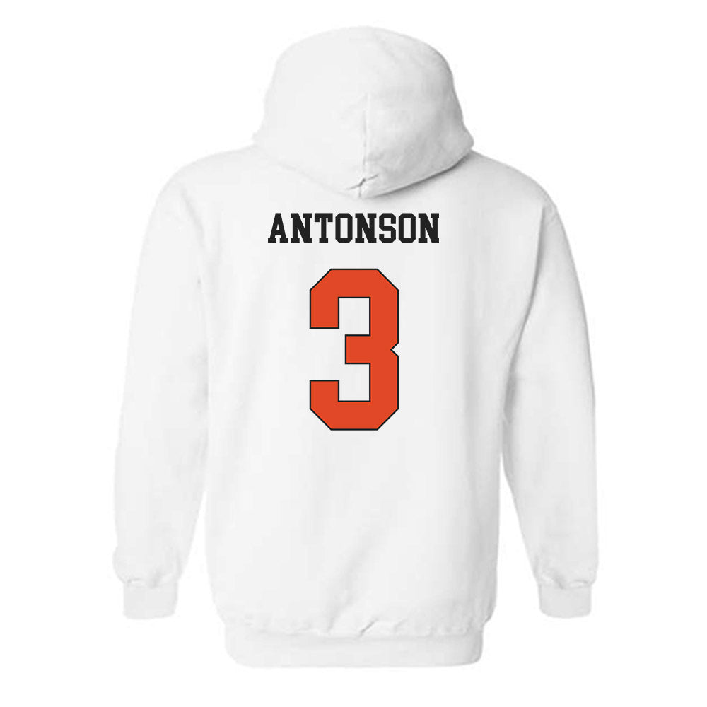 Oregon State - NCAA Women's Soccer : Lindsey Antonson - Classic Shersey Hooded Sweatshirt-1