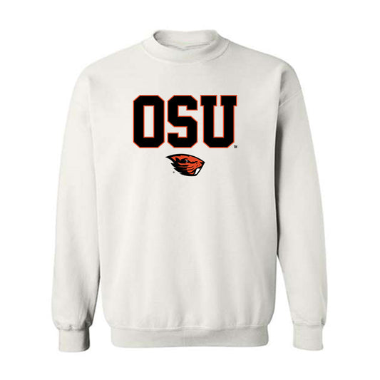 Oregon State - NCAA Football : Daniel Matagi - Classic Shersey Crewneck Sweatshirt-0
