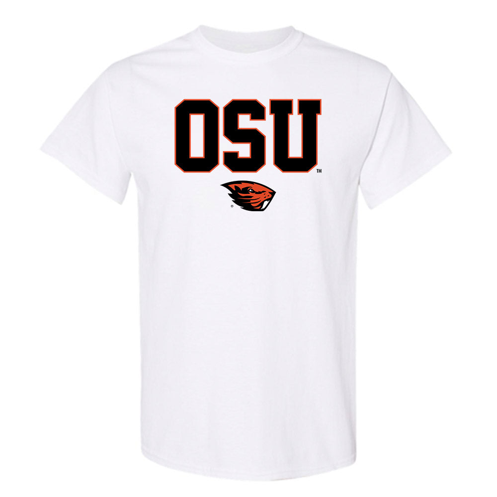 Oregon State - NCAA Baseball : Connor Mendez - Classic Shersey T-Shirt-0