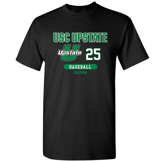USC Upstate - NCAA Baseball : Micah Coleman - Classic Fashion Shersey T-Shirt-0