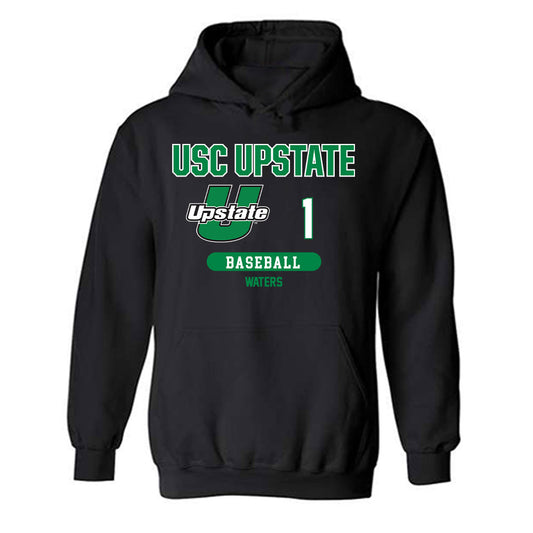 USC Upstate - NCAA Baseball : Wylie Waters - Classic Fashion Shersey Hooded Sweatshirt-0