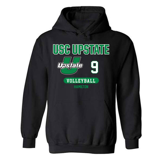 USC Upstate - NCAA Women's Volleyball : Cora Hamilton - Classic Fashion Shersey Hooded Sweatshirt-0