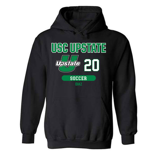 USC Upstate - NCAA Women's Soccer : Maylie Diaz - Classic Fashion Shersey Hooded Sweatshirt-0