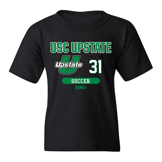 USC Upstate - NCAA Women's Soccer : Angelique Banks - Classic Fashion Shersey Youth T-Shirt-0