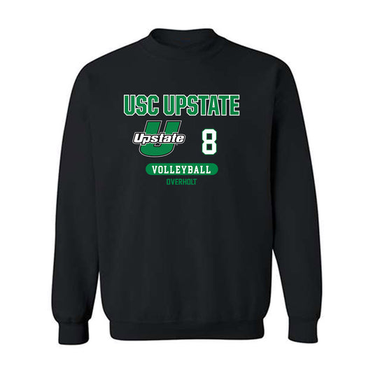 USC Upstate - NCAA Women's Volleyball : Sophia Overholt - Classic Fashion Shersey Crewneck Sweatshirt-0