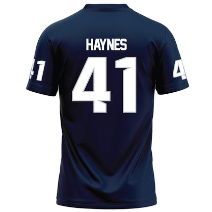 Samford - NCAA Football : Jake Haynes - Navy Football Jersey