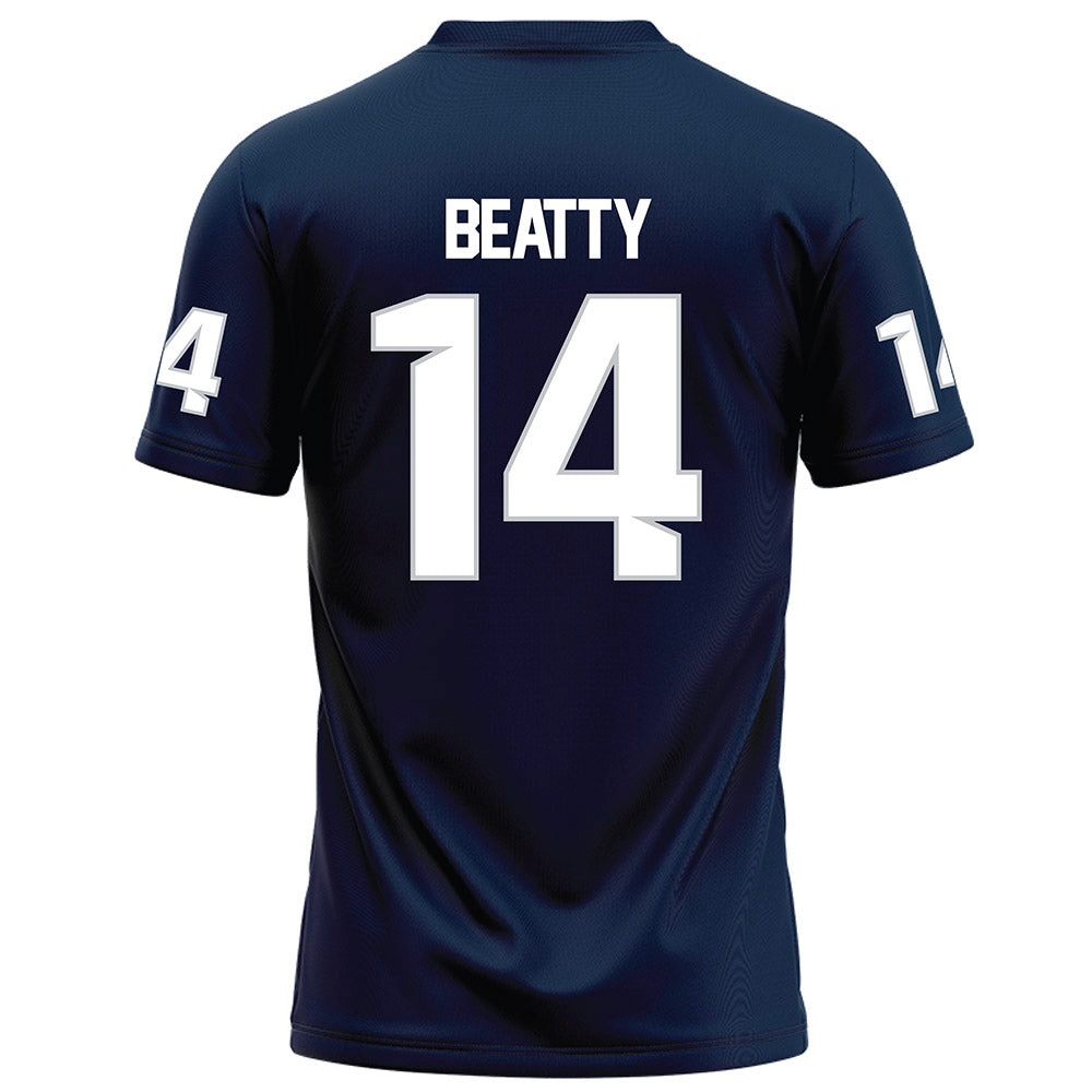 Samford - NCAA Football : Jackson Beatty - Navy Football Jersey