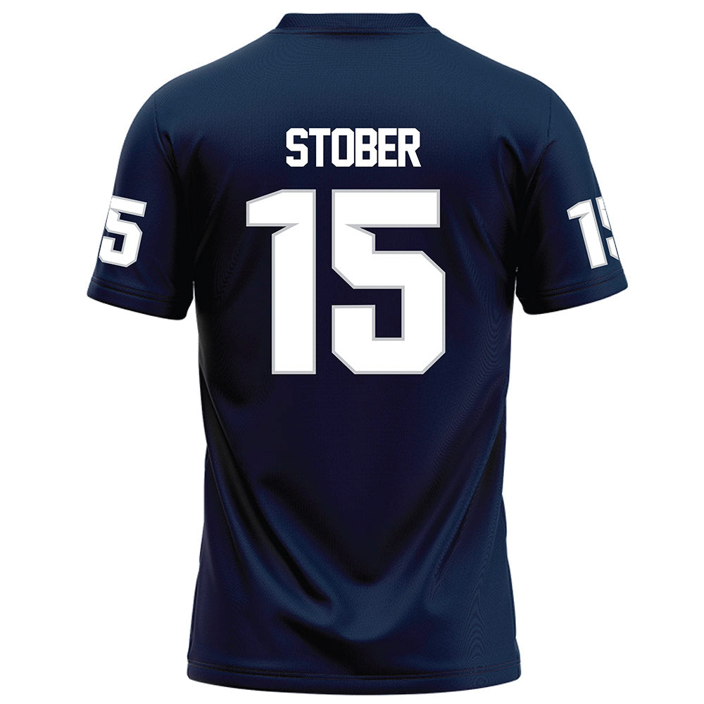 Samford - NCAA Football : Brady Stober - Navy Football Jersey-1