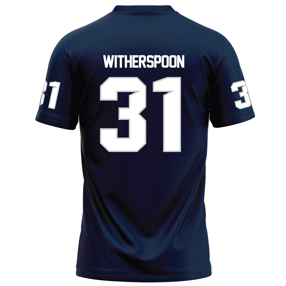 Samford - NCAA Football : DaMonta Witherspoon - Navy Football Jersey