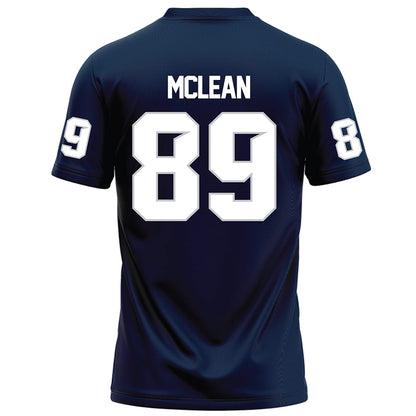 Samford - NCAA Football : Knox Mclean - Navy Football Jersey-1