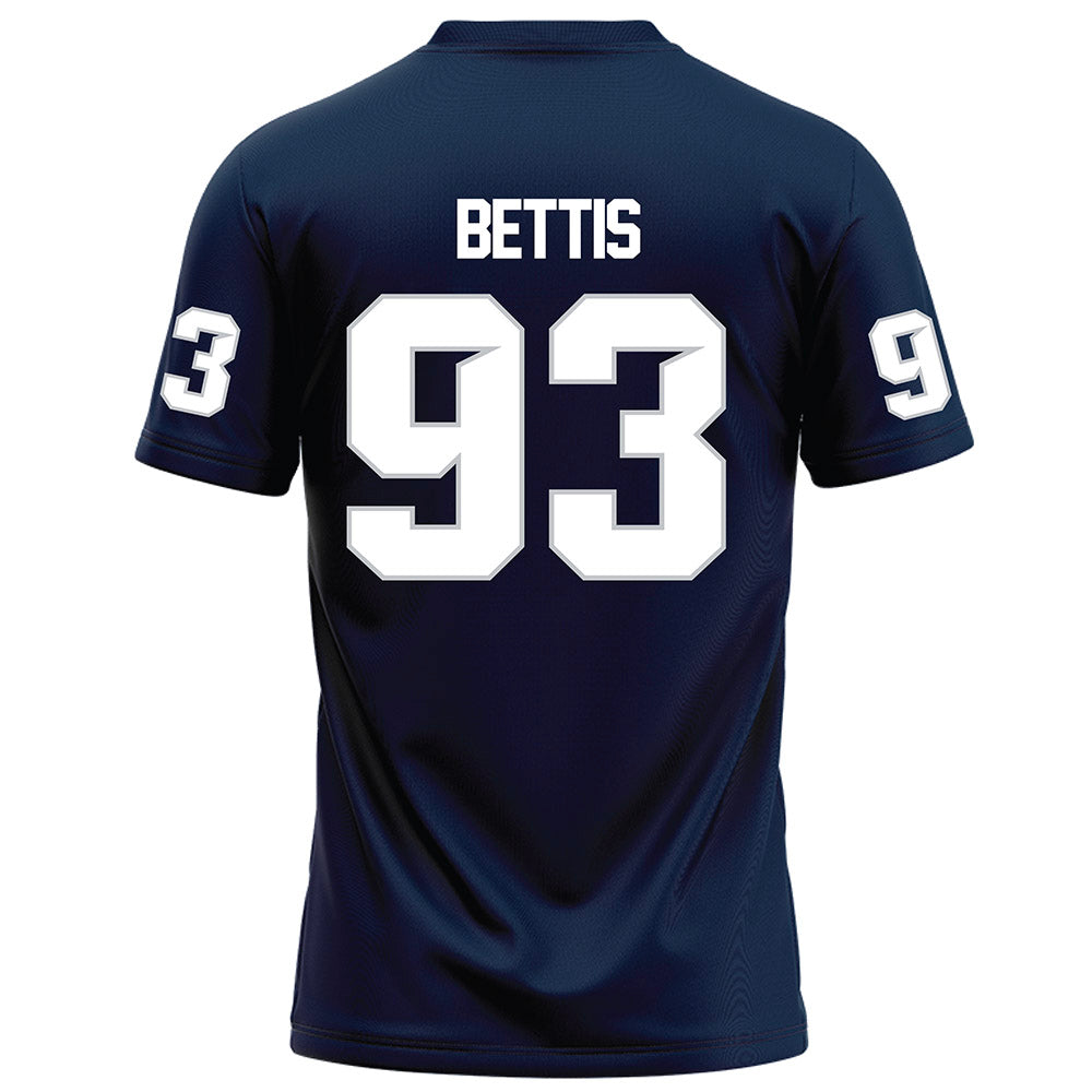 Samford - NCAA Football : Daniel Bettis - Navy Football Jersey