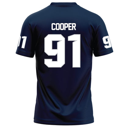 Samford - NCAA Football : Romello Cooper - Navy Football Jersey-1