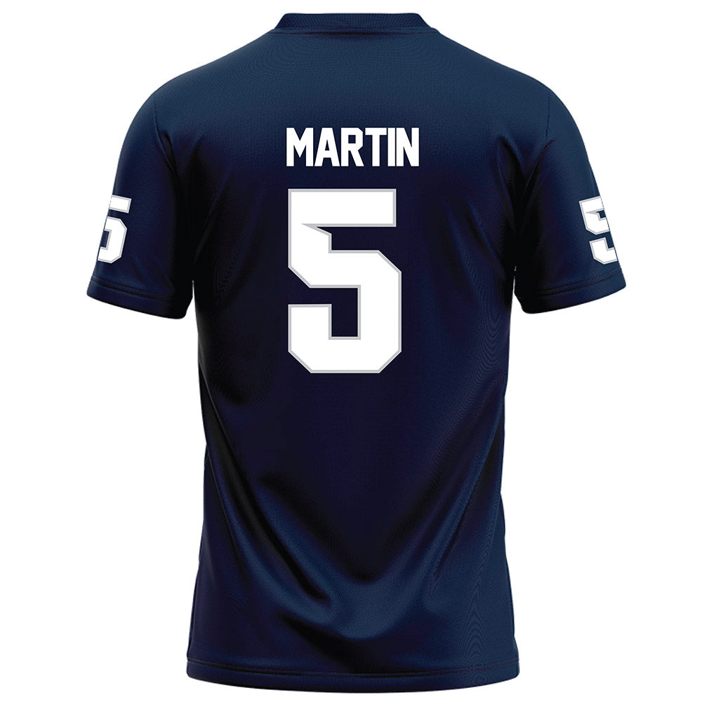 Samford - NCAA Football : Noah Martin - Navy Football Jersey