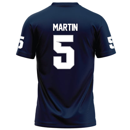 Samford - NCAA Football : Noah Martin - Navy Football Jersey