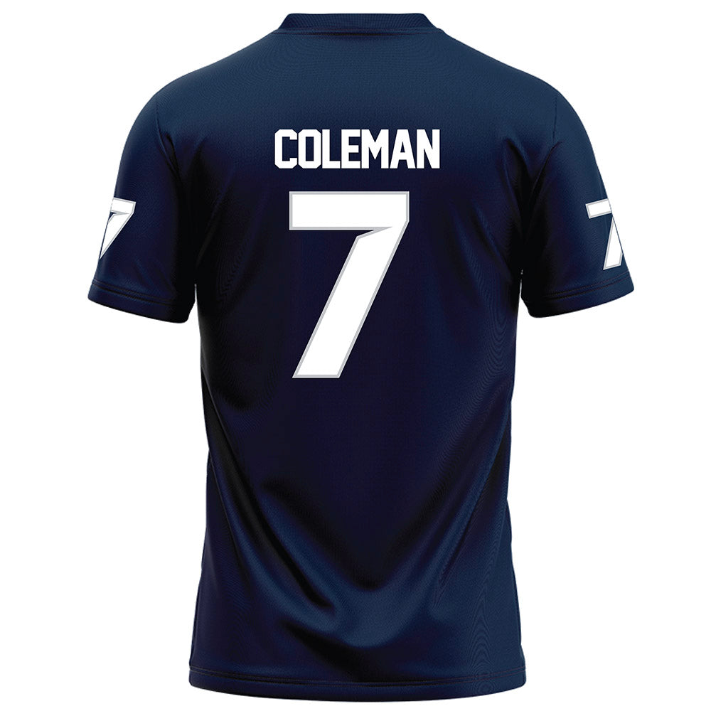 Samford - NCAA Football : Jim Coleman - Navy Football Jersey