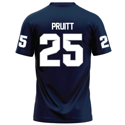 Samford - NCAA Football : William Pruitt - Navy Football Jersey