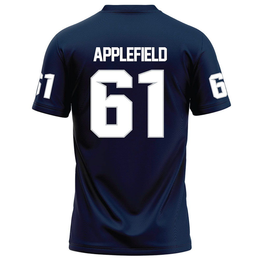 Samford - NCAA Football : Alex Applefield - Navy Football Jersey