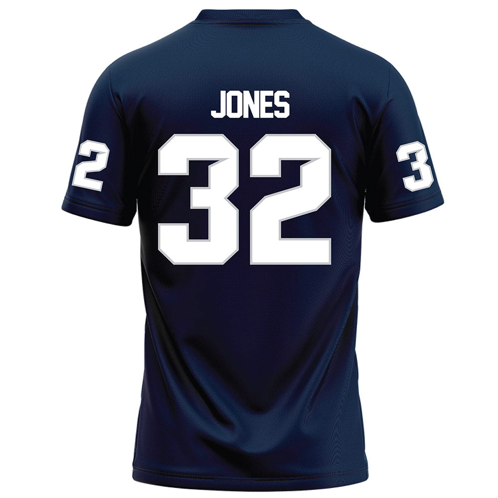 Samford - NCAA Football : Noah Jones - Navy Football Jersey-1